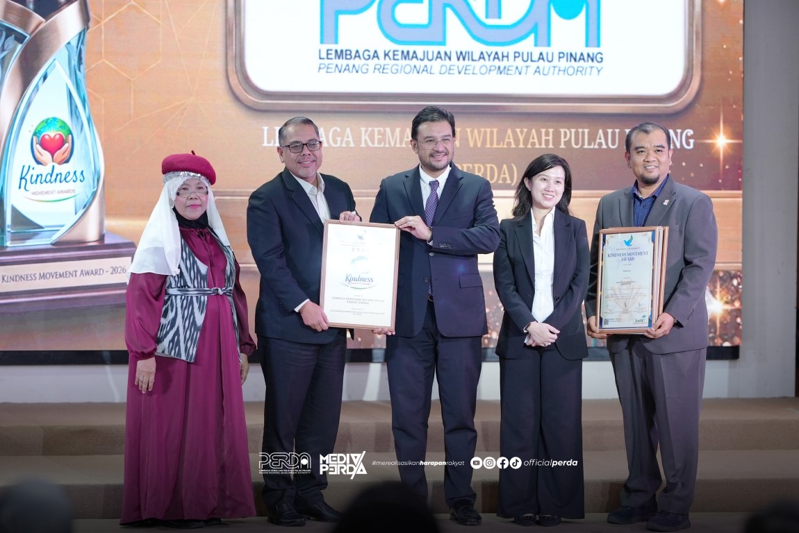 PERDA Terima Pengiktirafan Bagi Inisiatif PERDA4U